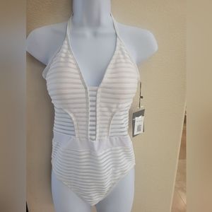 Women's white bathingsuit